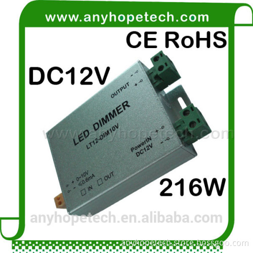 High intensity 12V 216W dimmer control